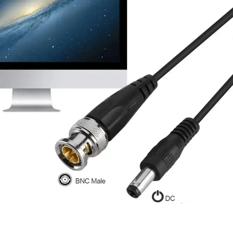 1 Pair DC-8MHZ Passive CCTV Coax BNC Video Power Balun Transceiver to RJ45 Connector Cables Qme