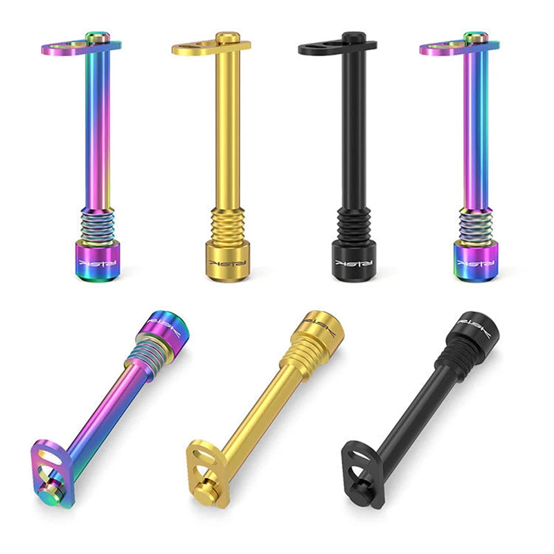 RISK M4x26mm Titanium Alloy Bolts Hydraulic Disc 4 Oil Brake Threaded Qme