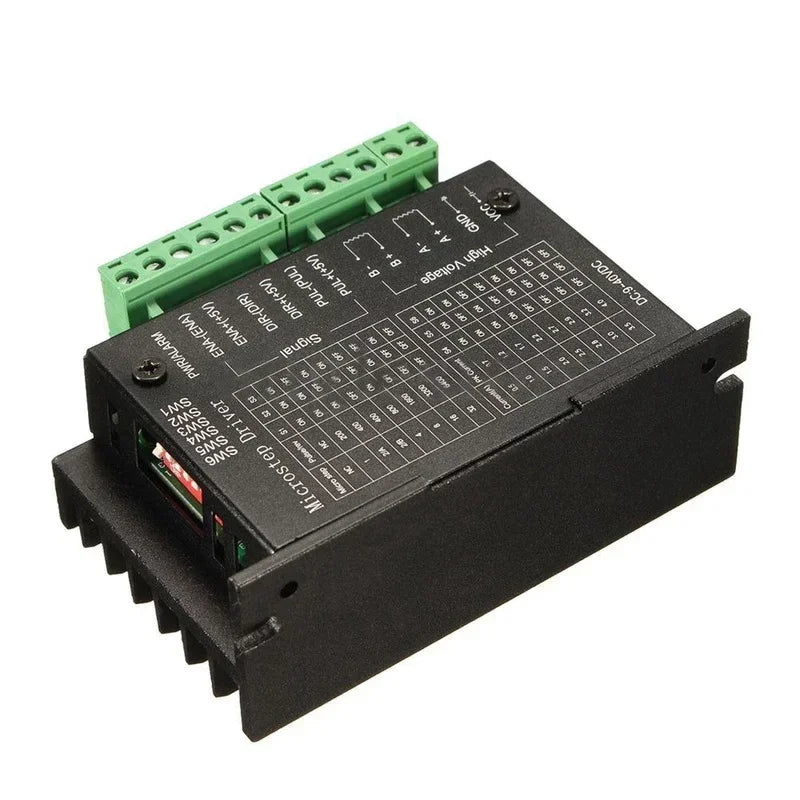 CNC Router Machine Motor Driver Board 42/57/86 TB6600 Stepper 32 Segments Upgraded Version 4.0A 42VDC Qme