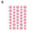 40 Counts Star Pimple Patches Face Invisible Concealer Waterproof Qme pink