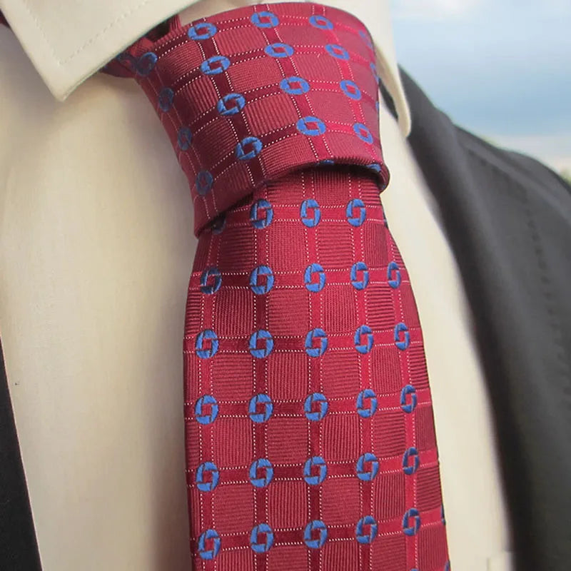 Silk Men Tie Sliver Plaid Solid Grey Wide Luxury Wedding Prom Qme RT10