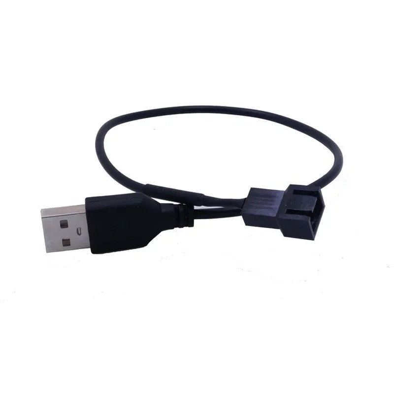 10pcsUSB to 4pin fan adapter cable CPU chassis fan USB adapter cable 12V fan to 5V adapter cable Qme