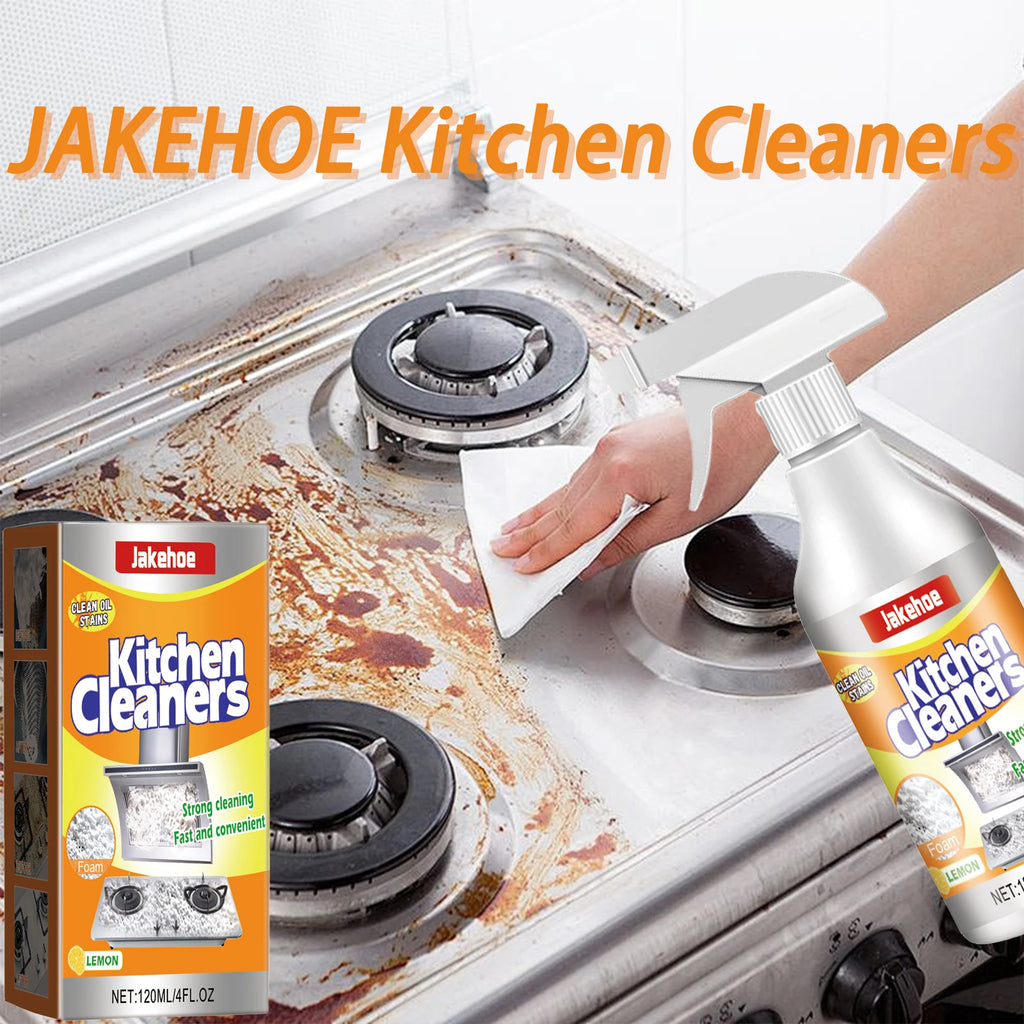 Kitchen Foam Cleaner Powerful Dissolving and Removing Stubborn Oil Stains Cleaning Cooking Utensils Multi-purpose Cleaning Spray Qme