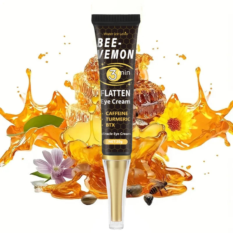 Bee Venom Eye Cream, 20g, Suitable for All Skin Types, Hypoallergenic, Firming, Anti-Wrinkle, Lifting, Moisturizing, Anti-Aging, Smoothing Qme