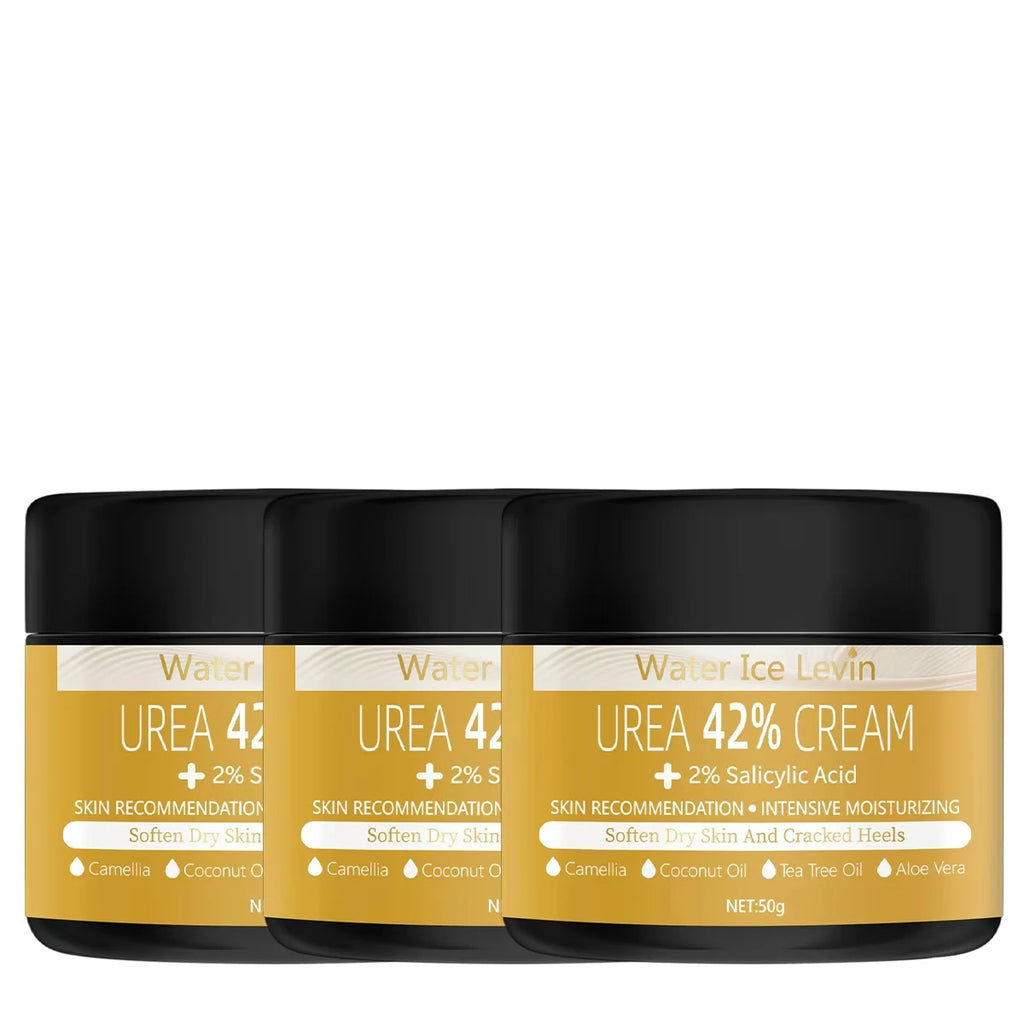 42% urea foot cream, containing 2% salicylic acid, coconut oil, and tea tree - enhances moisturizing and nourishes the skin Qme Gold 50g