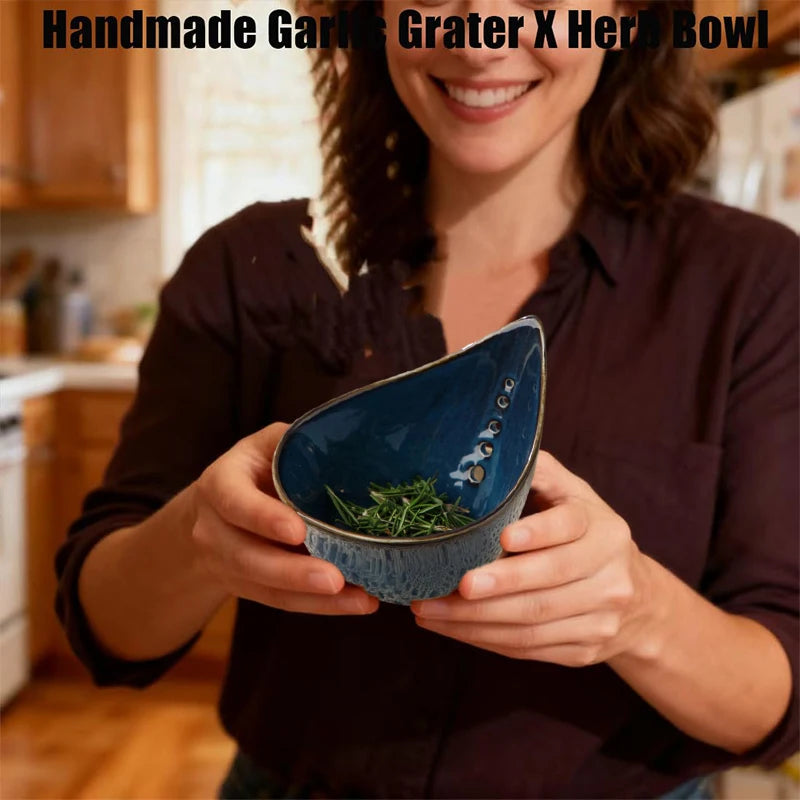 Herb Stripper Bowl, Risen Herb Peeling Bowl, Kitchen Herbs Leaf Stripping Tool, Herb Peeler For Kale, Thyme, Basil Qme