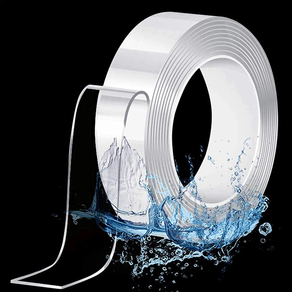 1-10M Nano Double Sided Tape Heavy Duty Transparent Adhesive Strips Strong Sticky Multipurpose Reusable Waterproof Mounting Tape Qme 3M 30mm China