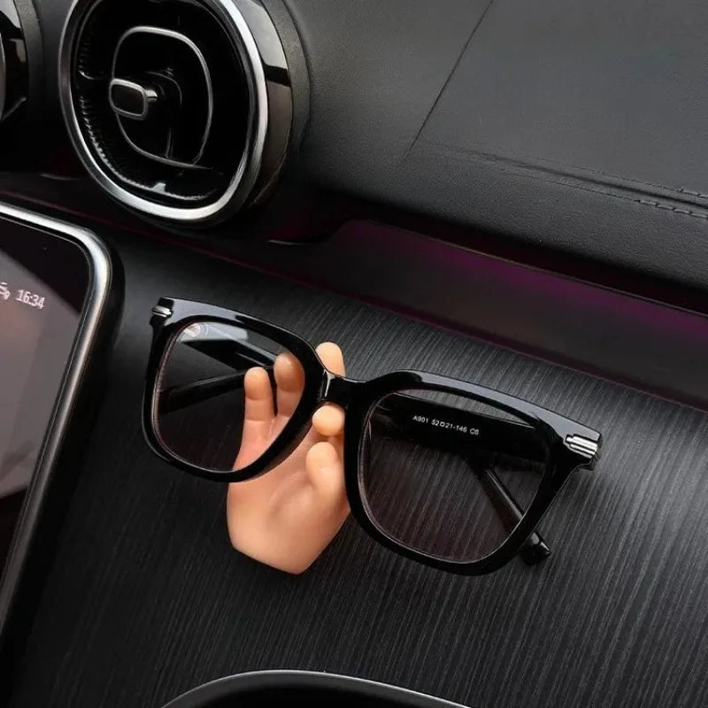 Multifunctional Car Glasses Clip Rack Charging Cable Storage Qme