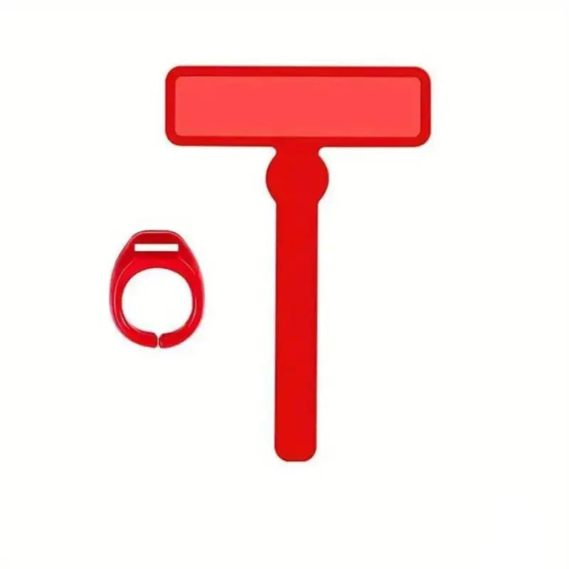 Guided Reading Strips Colorful Overlays Finger Rings Literacy Support Qme Red