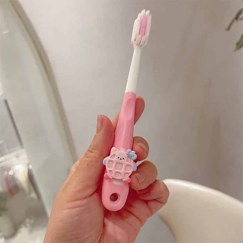 Hello Kitty Kuromi Cookie Soft-bristle Toothbrush Gum Tooth Care Qme 1