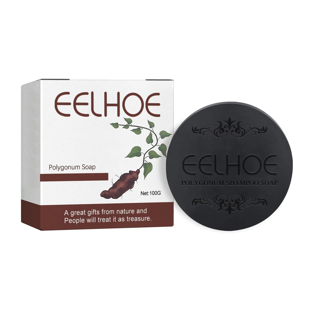 Polygonum multiflorum Thunb Super Soap Shampoo Cold Process Soap Shampoo Bar Pure Plant Shampoo Hair Treatment Qme