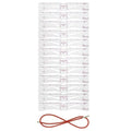 12Pcs Eyebrow Stencil Set Soft PVC Eyebrow Drawing Template Cards with Eyebrow Stickers for Perfect Brows Design Qme 12PCS CN