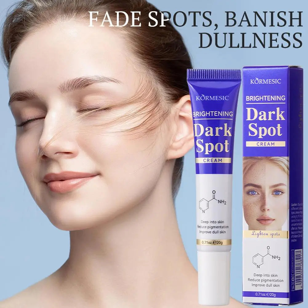 Amino Acid Freckle Whitening Cream Fade Pigmentation Melasma Dark Spots Corrector Repair Cream Korean Skin Care Qme