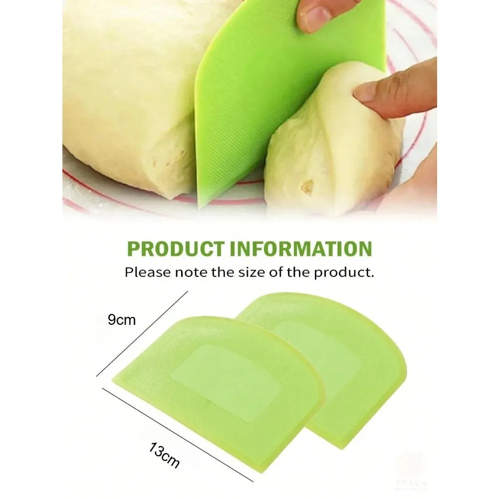 Baking-Supplies Dough-Scraper Plastic Smooth Edge Butter Cake Spatula Essential Household Kitchen Baking Tool Qme