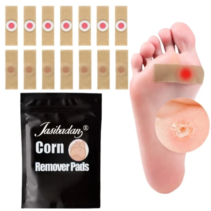 Corn Remouer Pads Corn Removal Pads Curative Patches Painless Calluses Remove Corn Plaster Corn Remover Feet Callus Corn Sticker Qme