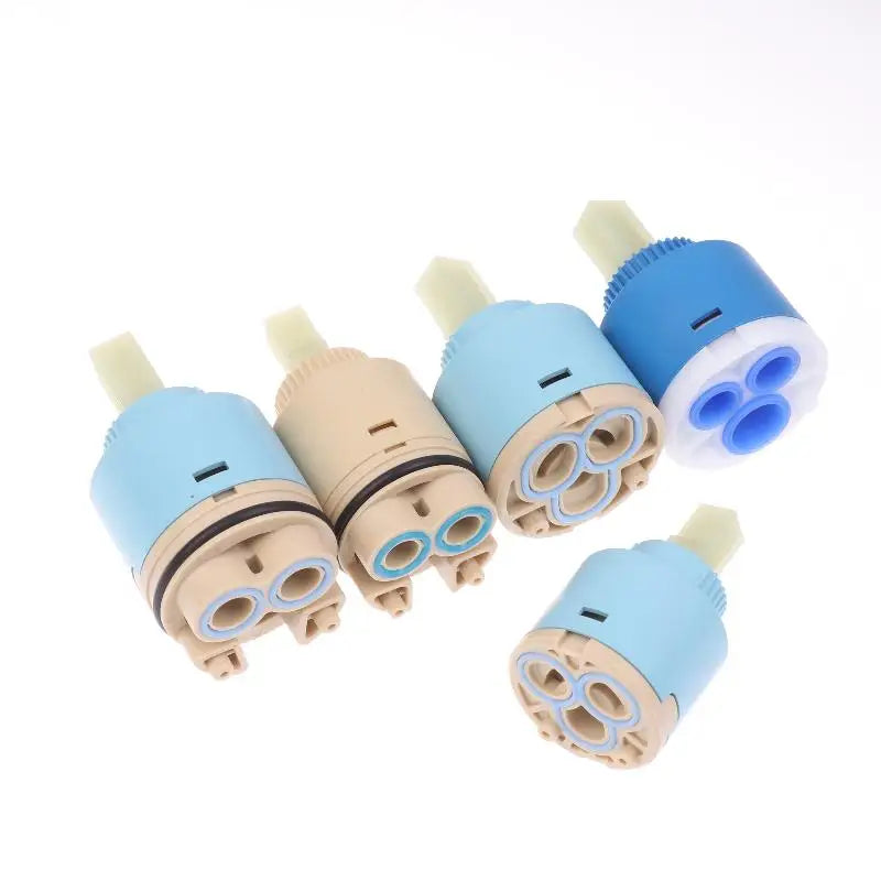 1Pc Plastic Ceramic Cartridges Ceramic Disc Cartridges Mixer Faucet Thermostatic Cartridges Faucet Disc Valve For Mixer 35/40mm. Qme