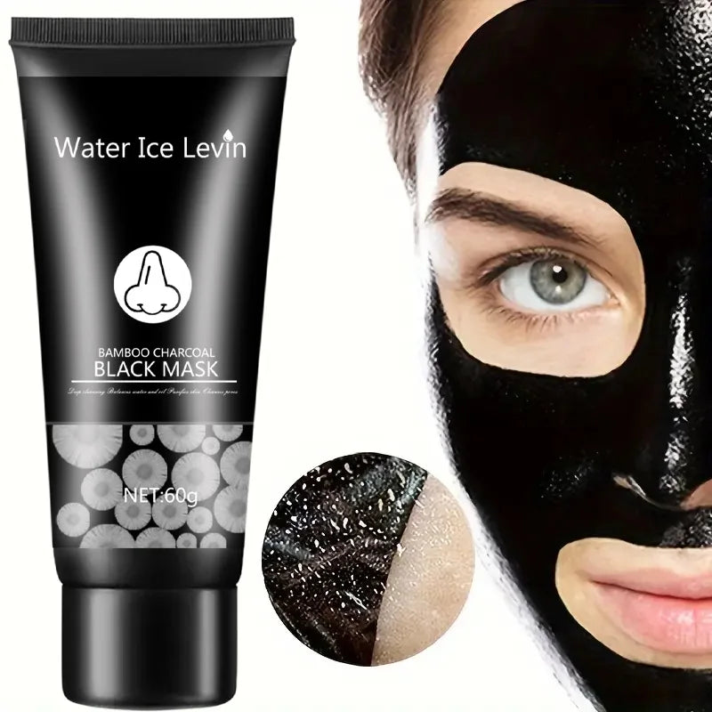Bamboo Charcoal Mask Blackhead Remover Deep Facial Masks Deep Cleansing Purifying Peel Off Black Nud Shills Face Care Black Mask Qme