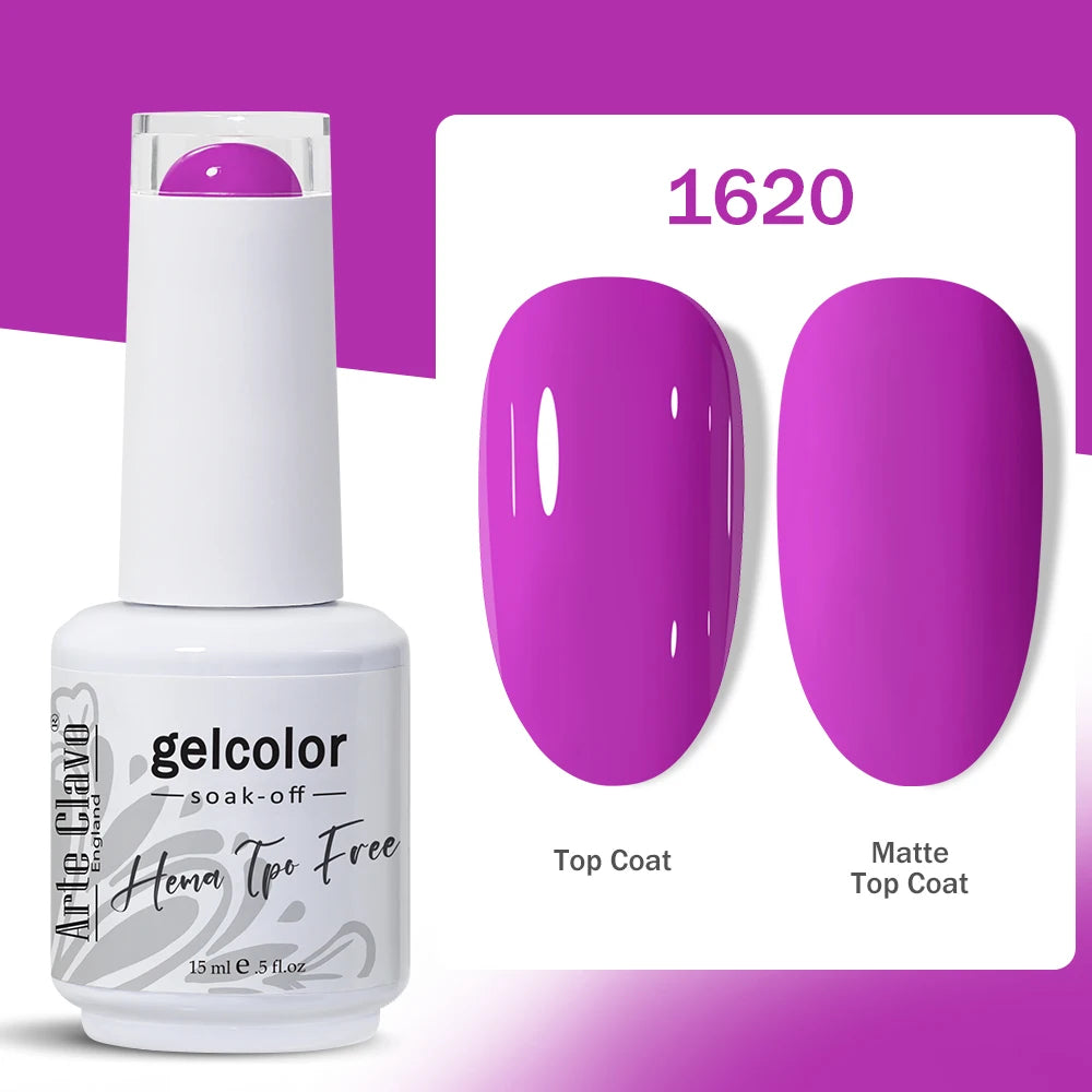 Arte Clavo Nail Art Semi Permanent Gel Polish Supplies Professionals