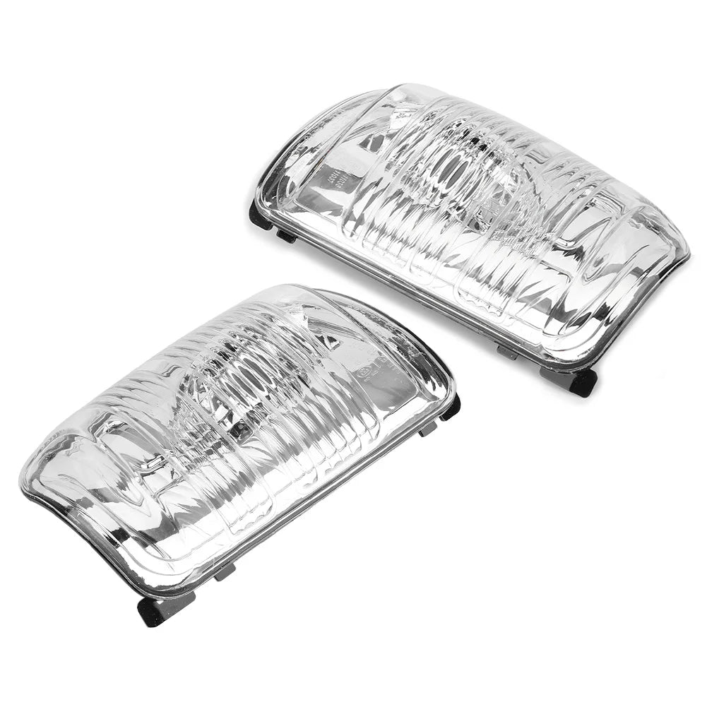 Backup Mirror Light Lens Exterior Rearview Door Wing Mirror Indicator Lens Clear Fits for Transit MK8 2014+ Indicator Lens Qme