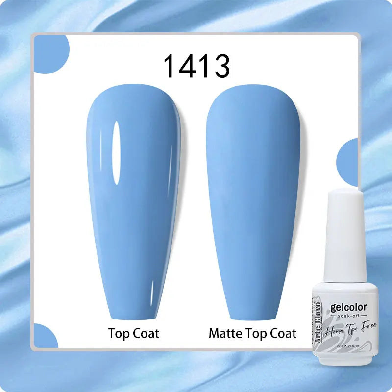 Arte Clavo HEMA TPO White Bottle 180 Colors Series Semi-permanent Gel