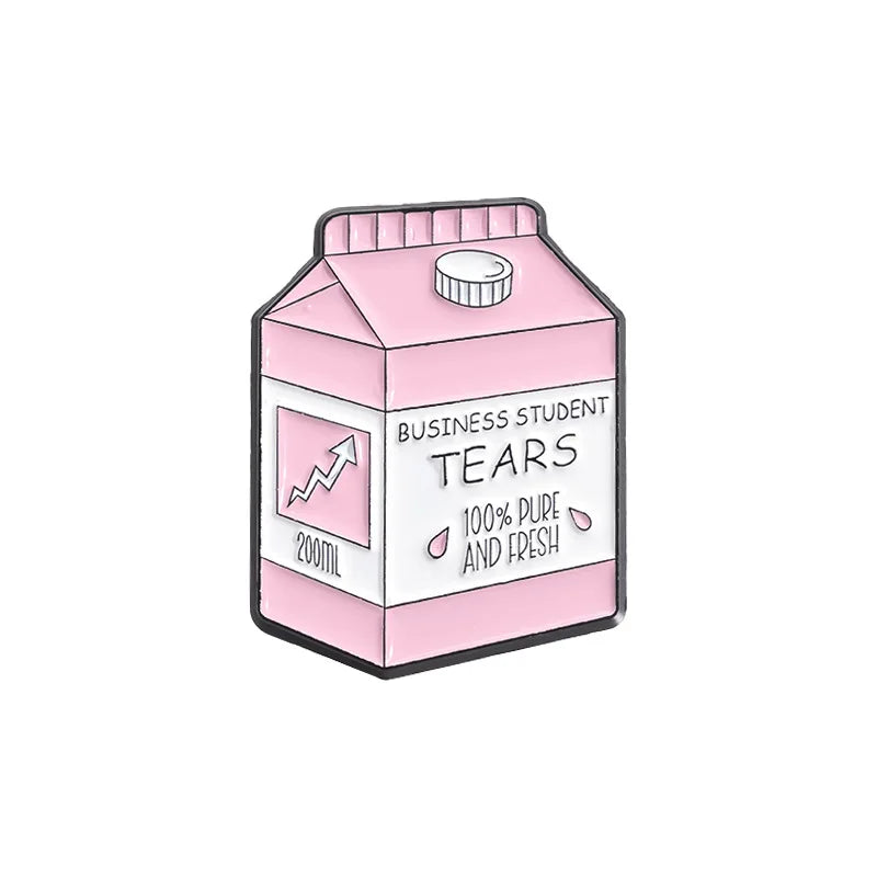Nursing Chemistry Math CS Enamel Pins Business Student Tears Container Brooches Backpack Decoration Lapel Badge Jewelry Gifts Qme style 2