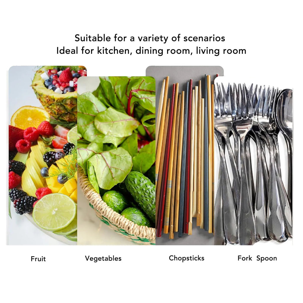 Dishwasher Utensil Basket Mesh Drain Safe 304 Stainless Steel Thorough Cleaning Dishwasher Silverware Basket for Small Items Qme