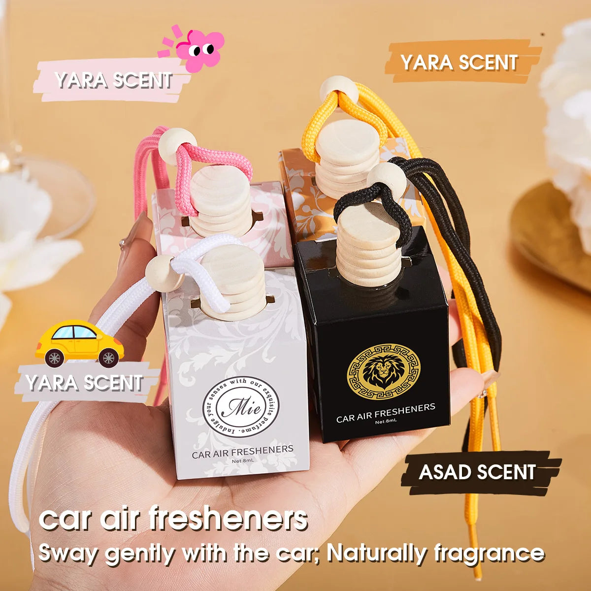 Long Acting Car Fragrance Perfume Used Interior Accessories Charming Qme