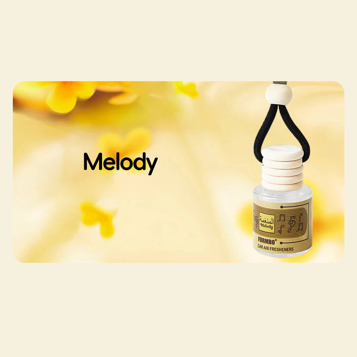 Car Fragrance Interior Accessories Fresh Clean Scent Long-lasting Qme Melody