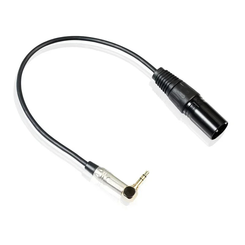 2pcs 0.3m 3.5mm Stereo TRS Male To XLR 3Pin Male Audio Cable Microphone Extension Cable Wire Cord Line Hardware Qme