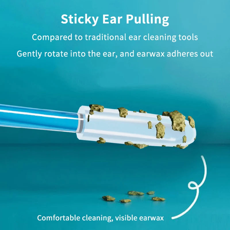 Bag Disposable Earwax Remover Sticky Ear Pick Kids Olders Adult Qme