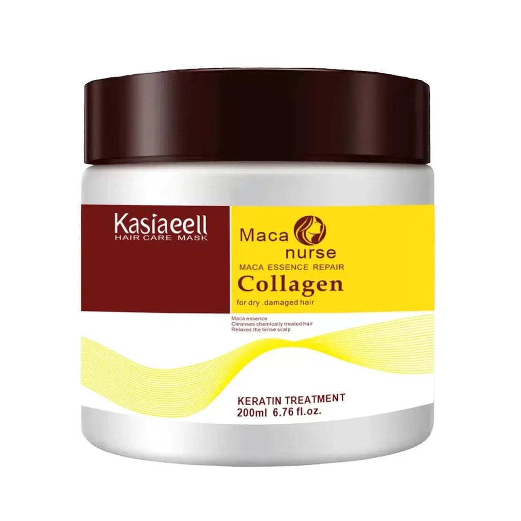 Collagen Hair Treatment Deep Repair Conditioning Argan Oil Hair Mask Essence for Dry Damaged Hair 200ml/500ml Qme 200g