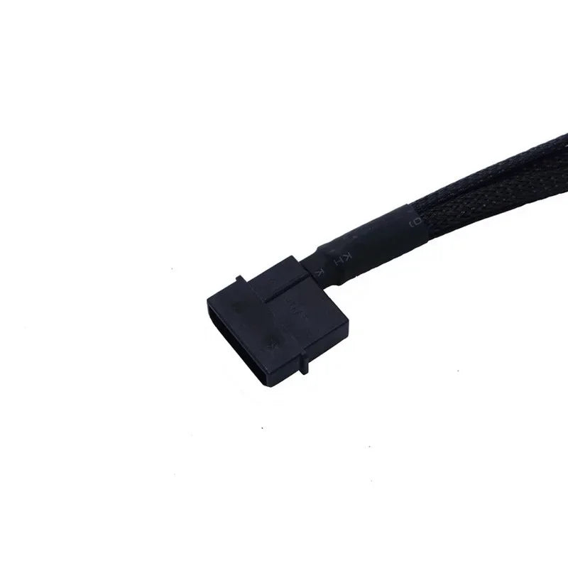 5pcs Mainboard CPU 4 PIN Fan Extention Cables PWM 4P Adapter Cable Computer Case Mainboard 4 PIN Power Cables Connectors Fan Qme