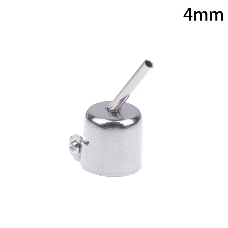 850 3/4/5/6/7/8/10/12MM Hot Air Nozzle 45 Degree Curved Angle Welding Nozzle For 850 Series Hot Air Rework Station Accessories Qme 4mm
