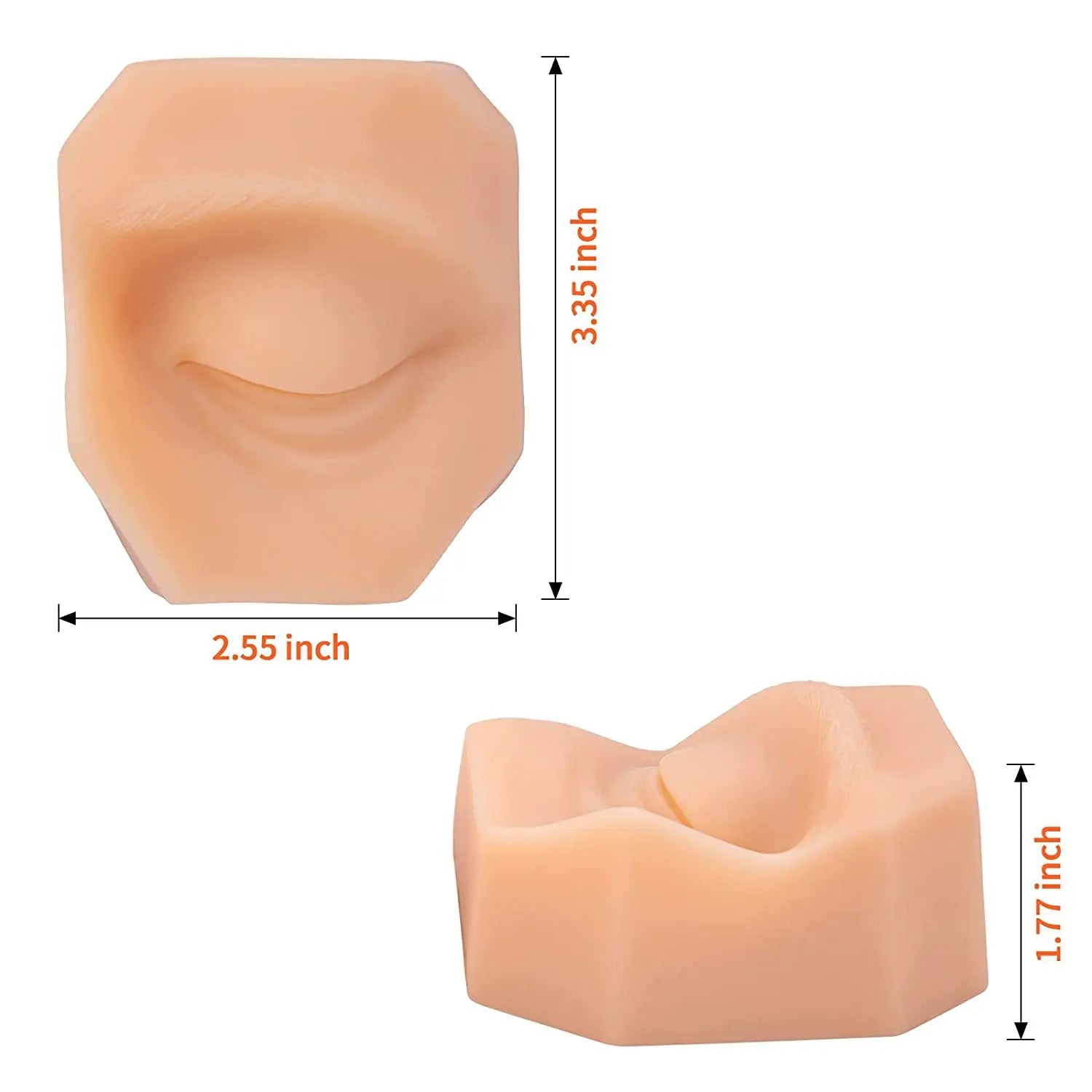 Double Eyelid Suture Training Model Silicone Ophthalmic Cosmetic Qme