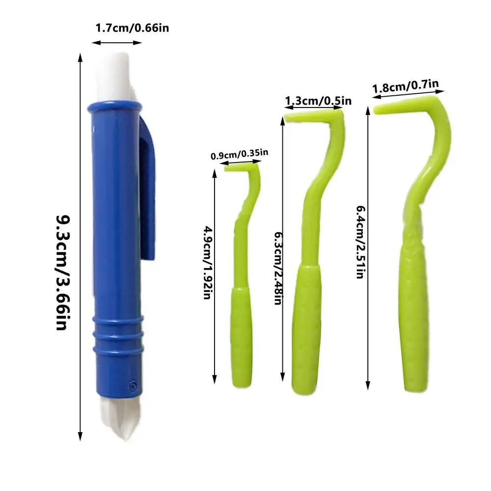 Tick Remover Dogs Cats Durable Pet Accessories Supplies Removing Qme Green