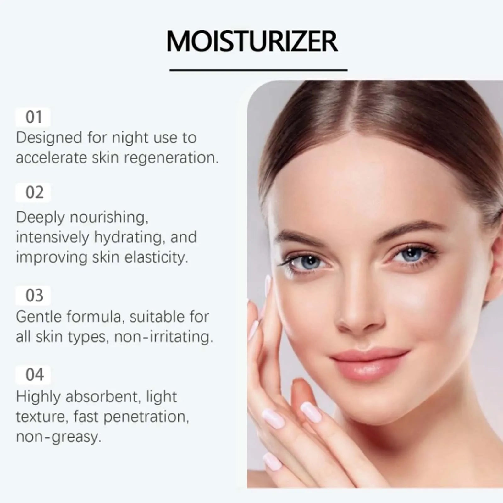 Instant Face Lift Cream Smoothing Hydrating & Firming Fade Fine Lines Lightening Melanin Pigmentation Brightening Face Cream Qme