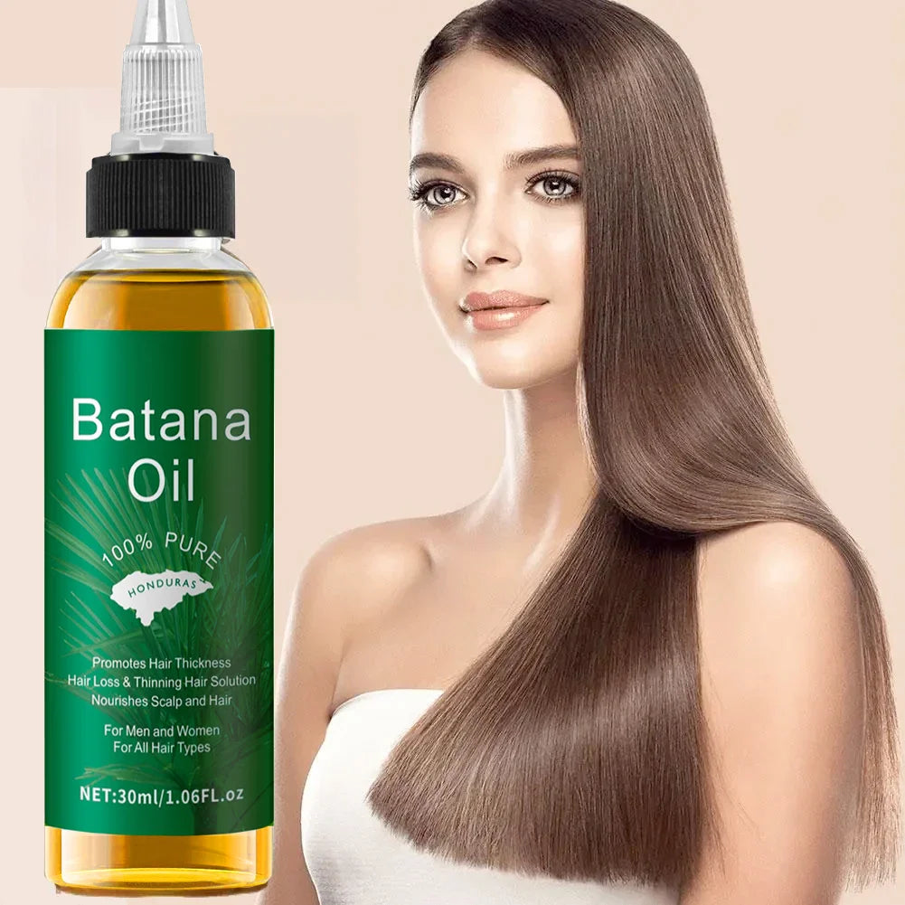 Batana Hair Care Essential Oil Repair Hair Root Moisturize Nourishing Strengthen Improve Split Smooth Hair Care Oil Qme
