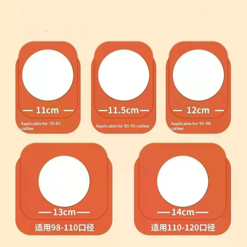 100 Sheets Cup Sealing Paper Film Coffee Tea Milk Drink Packaging Pads Leak Proof Paper Film Crimper Round Shape Bottle Sealer Qme