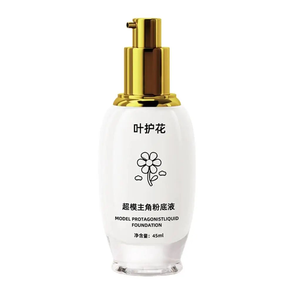 Pure White Liquid Foundation Goth Cream Concealer Cosplay Clown Qme 01 Moisturizing