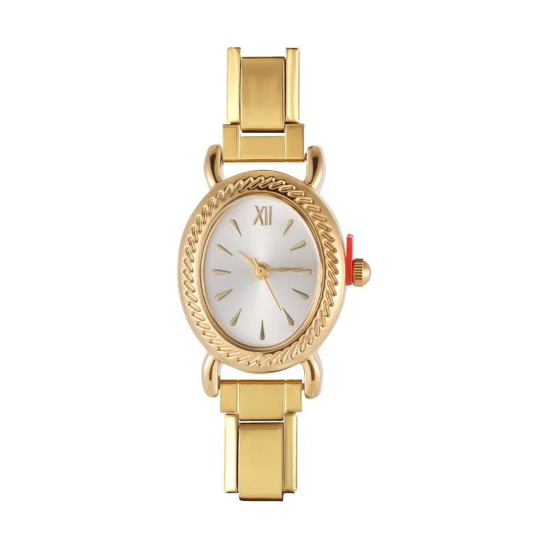 Qulity Watch Women Luxury Girl Wristwatches Ladies Bracelet Stainless