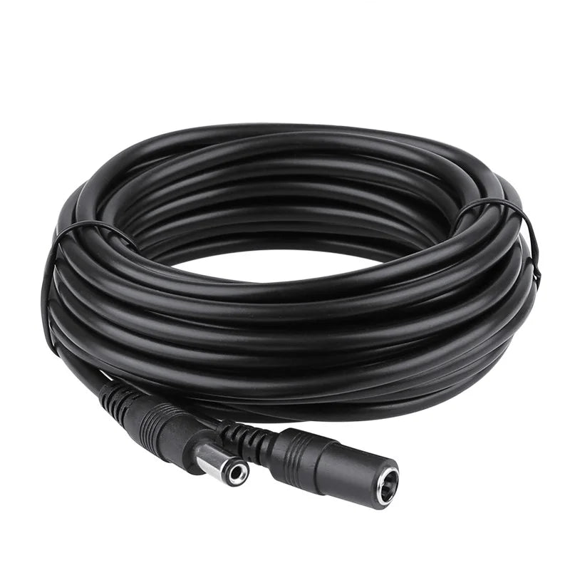 10pcs DC male and female extension cable DC5.5 * 2.1mm DC power extension cable monitoring power extension cable Qme China Mainland 2M 10pcs