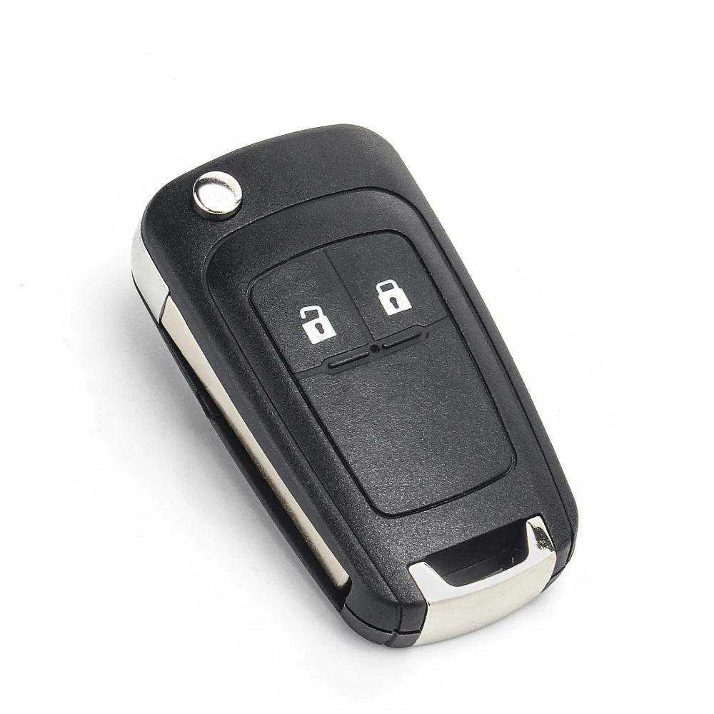 2 Buttons Flip Remote Car Key Shell for Chevrolet Aveo Cruze Epica Camaro Lova Impala Sail Spark Key Case Accessories Qme