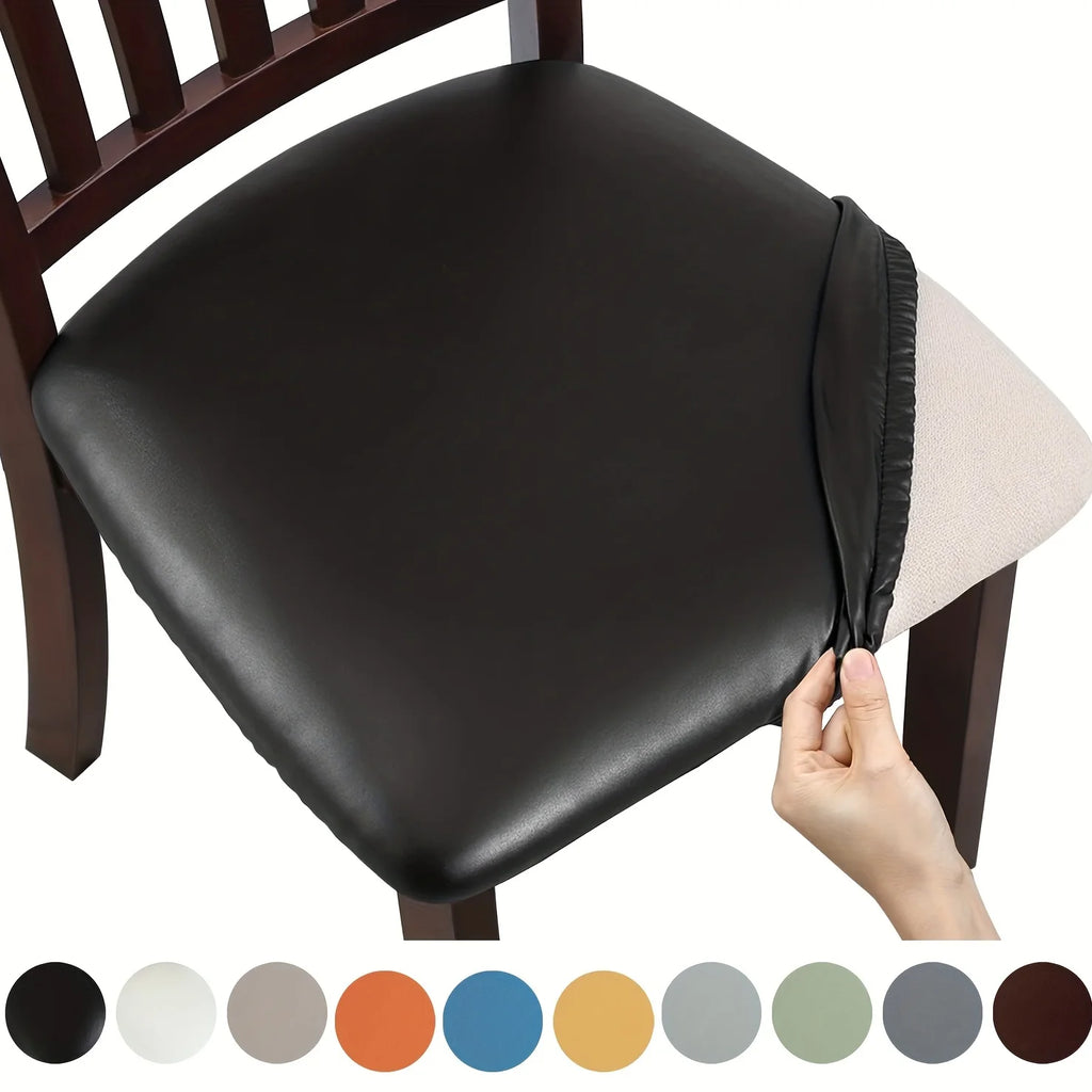 Dining table and chair covers - Detachable seat covers for dining chairs, suitable for use in restaurants, kitchens, hotels Qme