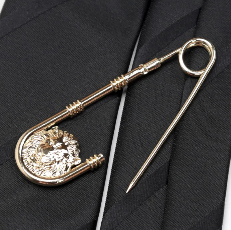 Retro Brooch Pin Fashion DIY Safety Pins Women Waist Closing Artifact Qme