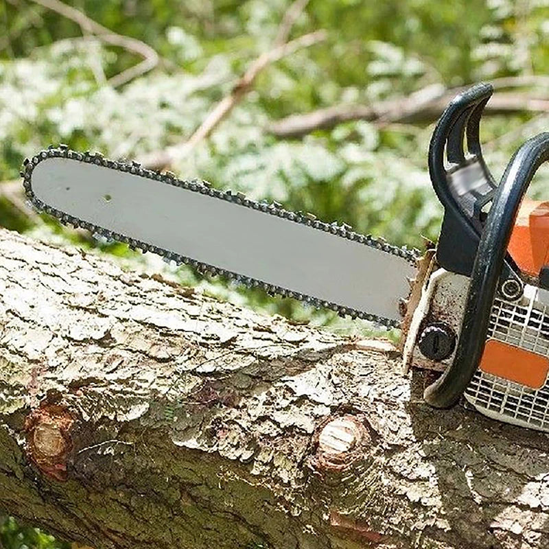 4/6/8/12/14/16 Inch Metal Chainsaw Chain Spare Parts Link Chainsaw Saw Chain Blade For Electric Saw Accessories Wood Cutting. Qme