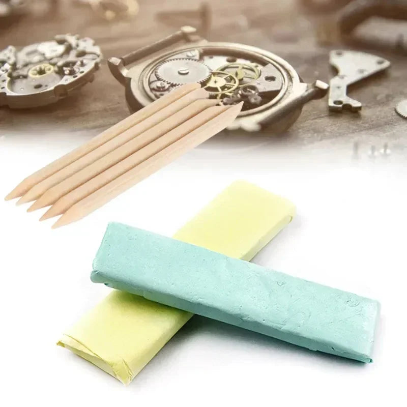Watch Movement Cleaning Clay Watch Cleaning Rubber Putty Cleaner Wristwatch Decontamination Repair Tool Watchmaker Accessory Qme