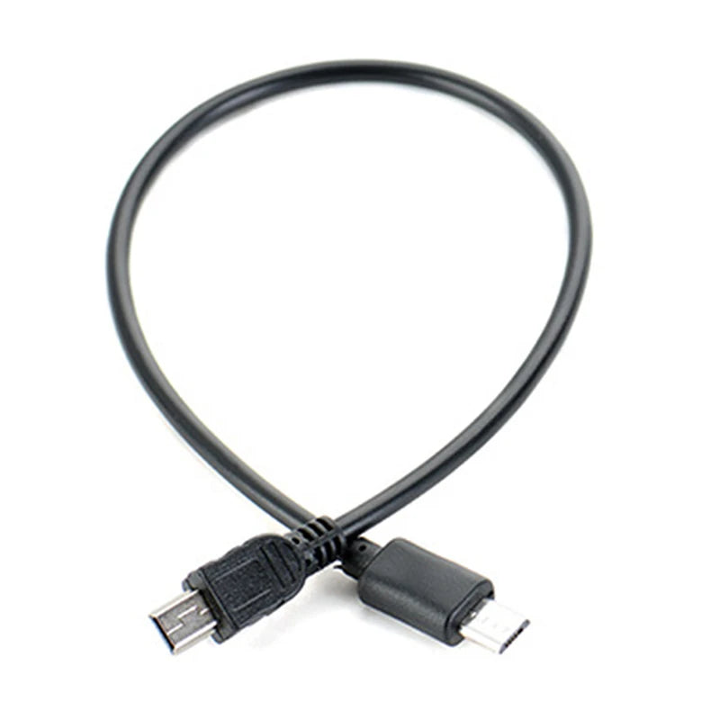 Micro USB Male Mini Data Adapter Converter Cable Cord Qme one size