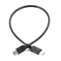 Micro USB Male Mini Data Adapter Converter Cable Cord Qme one size