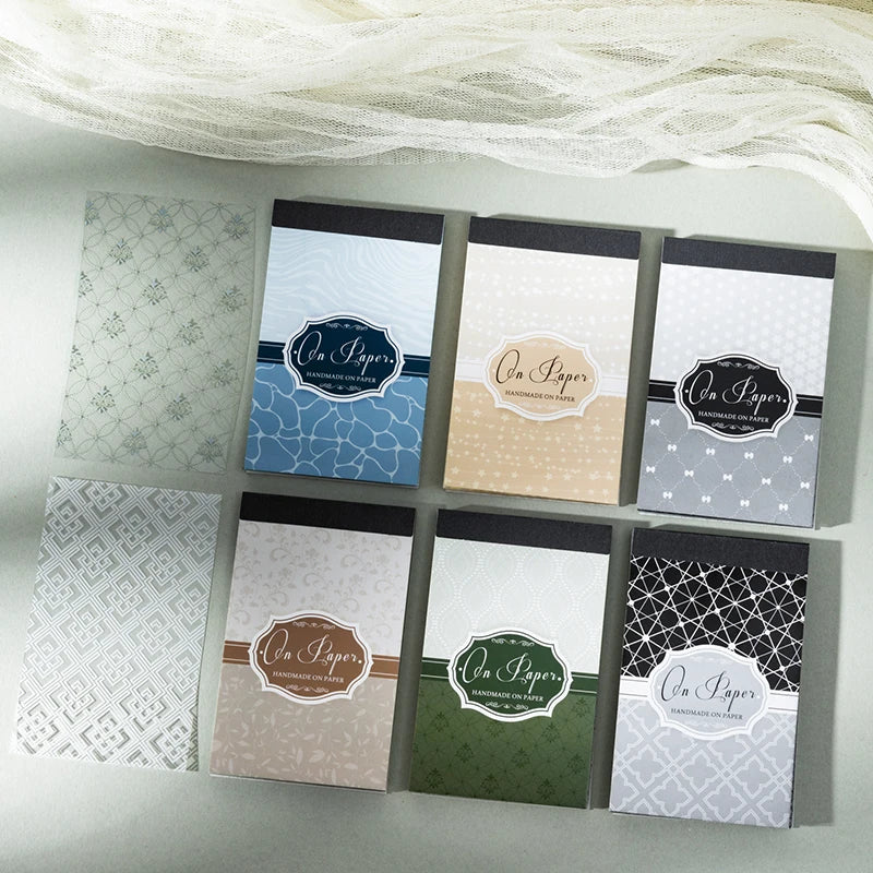Textured Decor Paper Sticker Book Junk Journal Background Pages, Rich Texture, Multi-use for Scrapbooking Collage Qme