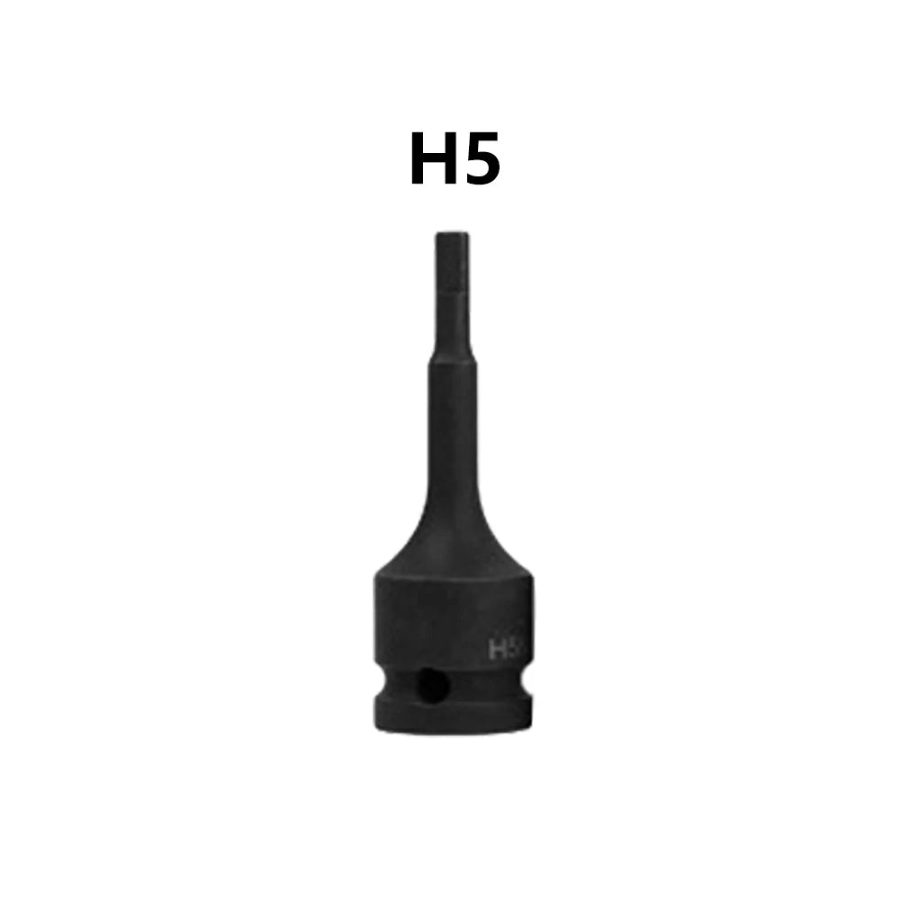 1Pcs 4mm-19mm Electric Drill Socket Adapter 12.5mm Square Interface Hexagonal Head Socket Wrench For Factory/Repair Shop Qme H5
